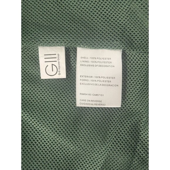 Green Bay Packers Full Zip Jacket NFL FOOTBALL Team Apparel Men’s Large GIII - Picture 12 of 12